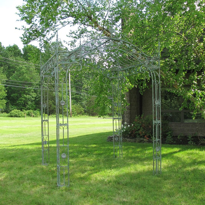 "Mahekal" Arched Garden Gazebo Verdi Green