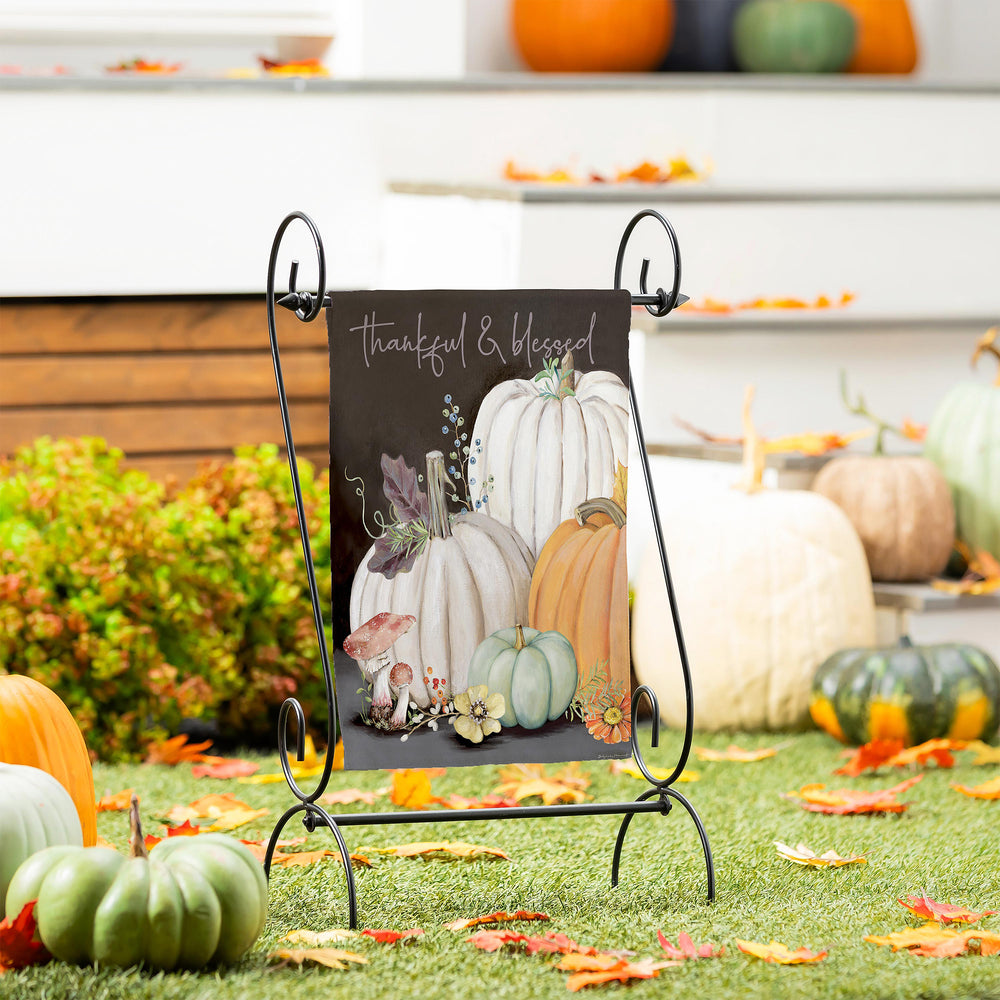 Beauty Of Fall Suede Garden Flag