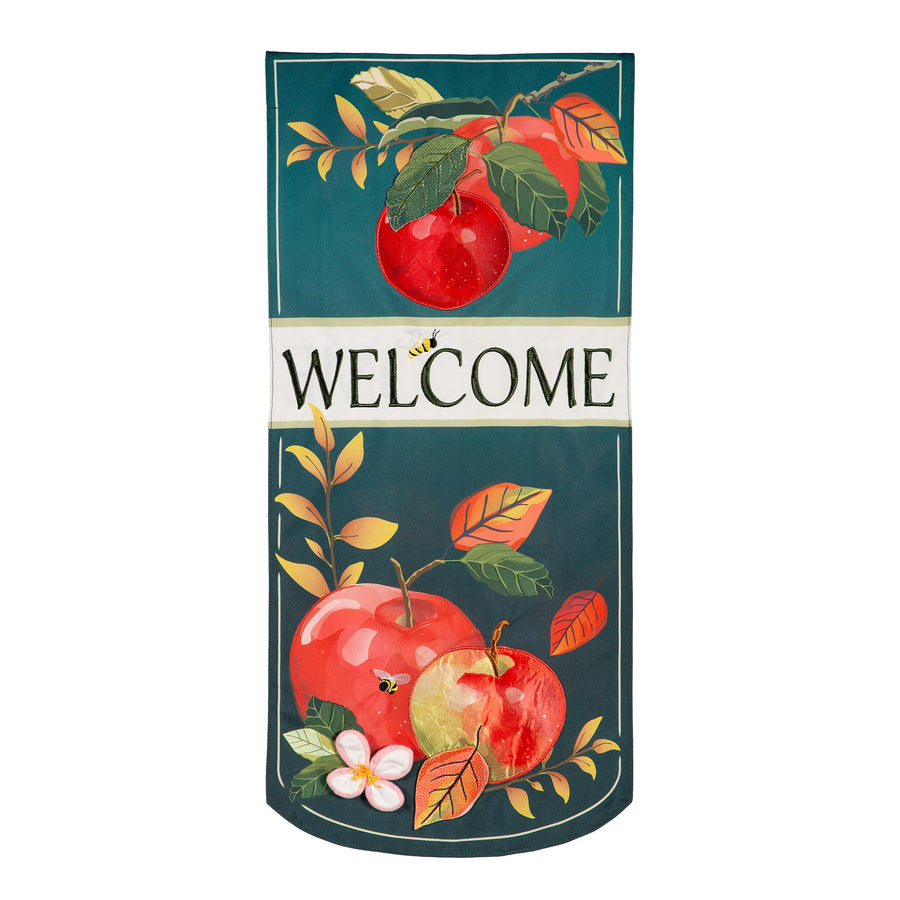 Apple Orchard Welcome Everlasting Impressions Textile Flag