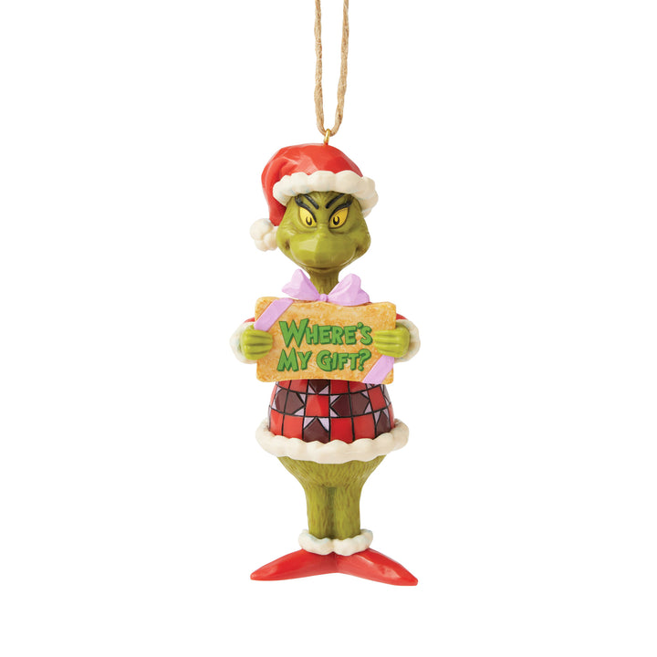 Grinch Where's My Gift? Ornament