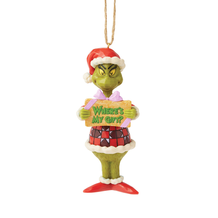 Grinch Where's My Gift? Ornament