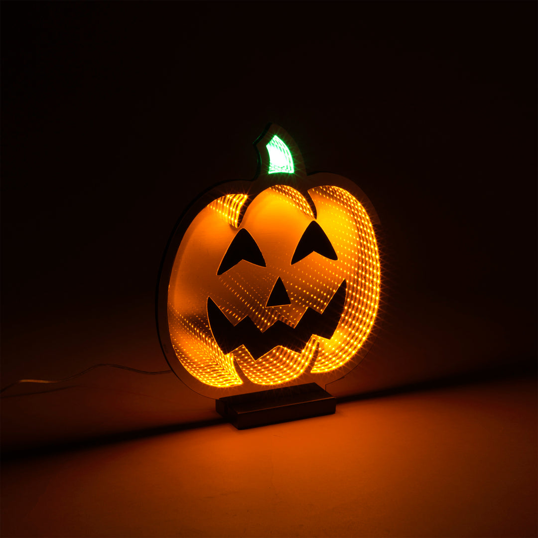Infinity Lighted Jack-O-Lantern 14.5 Inches