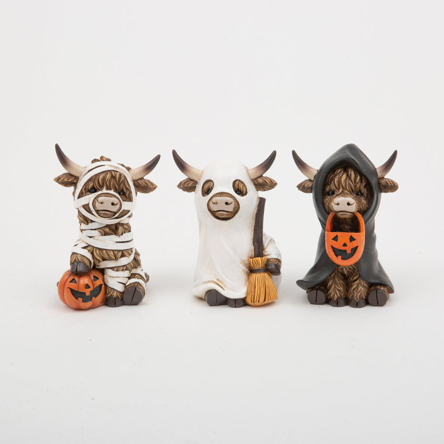 Halloween Highland Cow