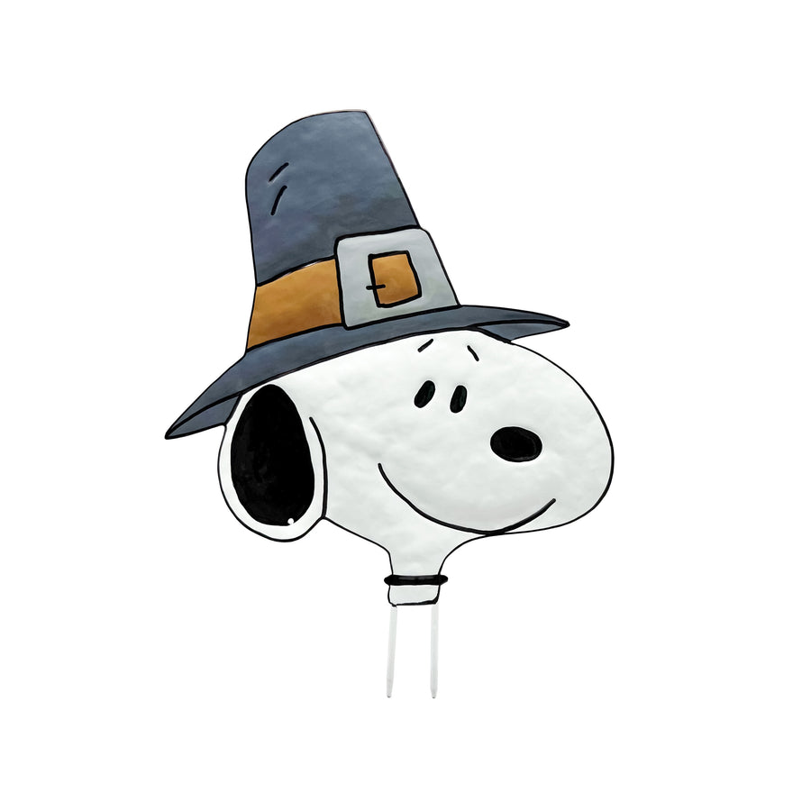 Peanuts Pilgrim Snoopy Stake