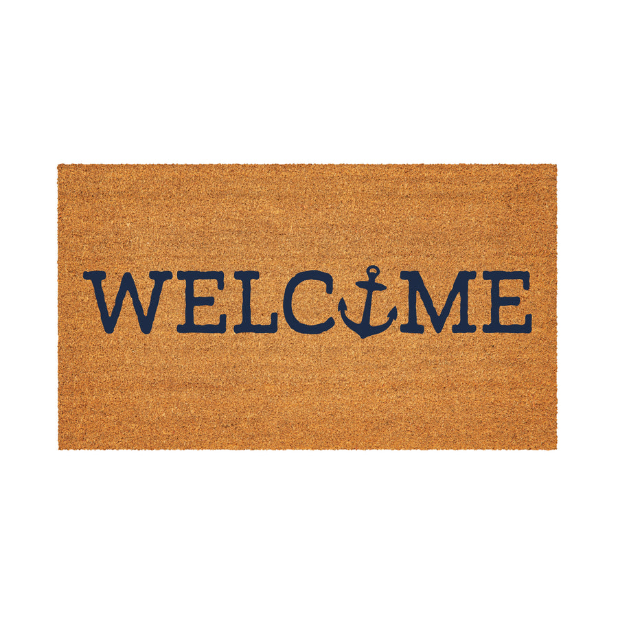 Coastal Coir Welcome Anchor Doormat