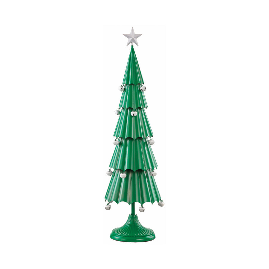 Metal Star Tree with Bells