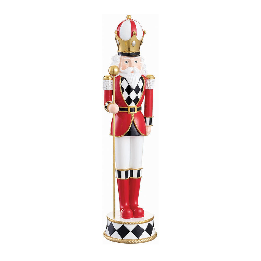 Red White & Black Nutcracker Standing