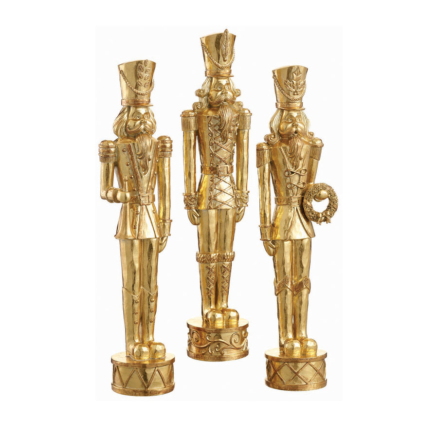 Gold Nutcracker Figurine