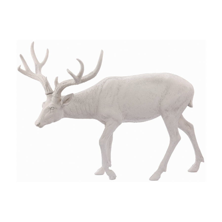 White Glittered Reindeer