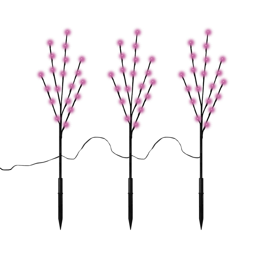 Spooky Twig Branch 3-Pack Purple