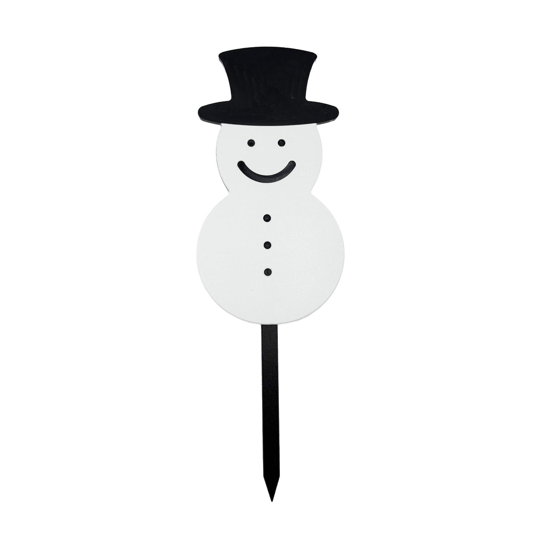 Snowman Poly Yard Stake