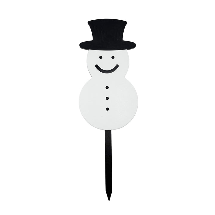 Snowman Poly Yard Stake
