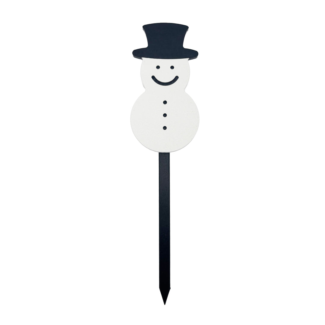 Snowman Poly Yard Stake