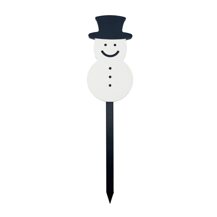 Snowman Poly Yard Stake