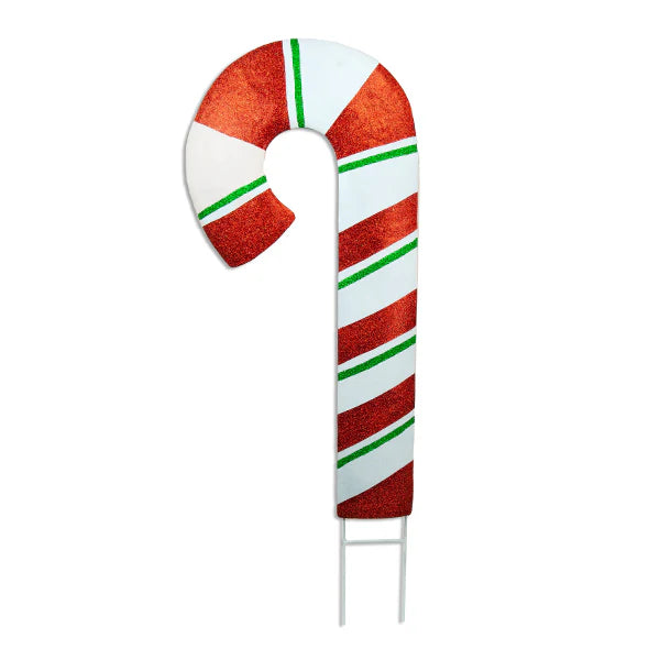 Metal Candy Cane Stake