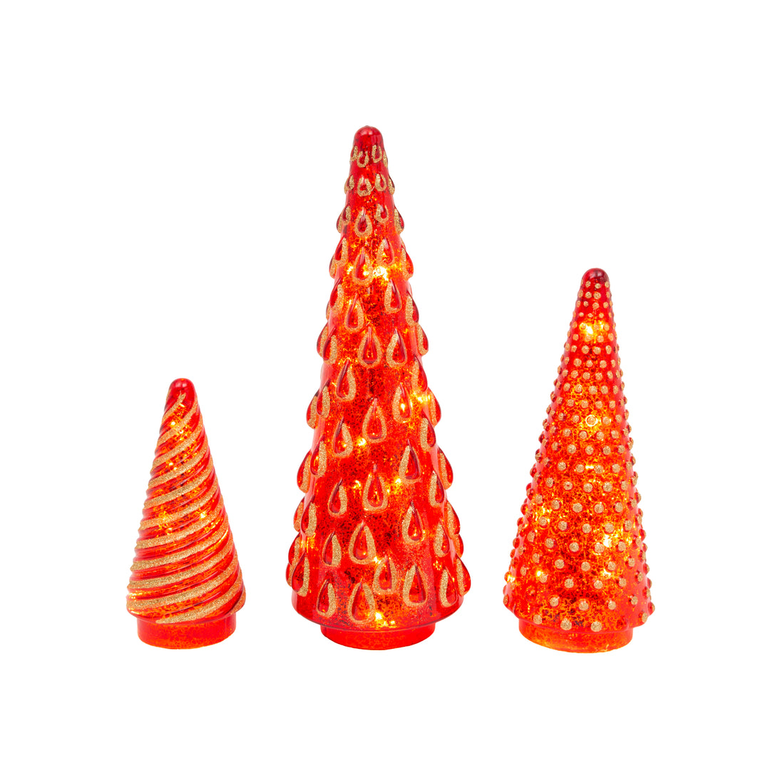 Lighted Mercury Glass Tree