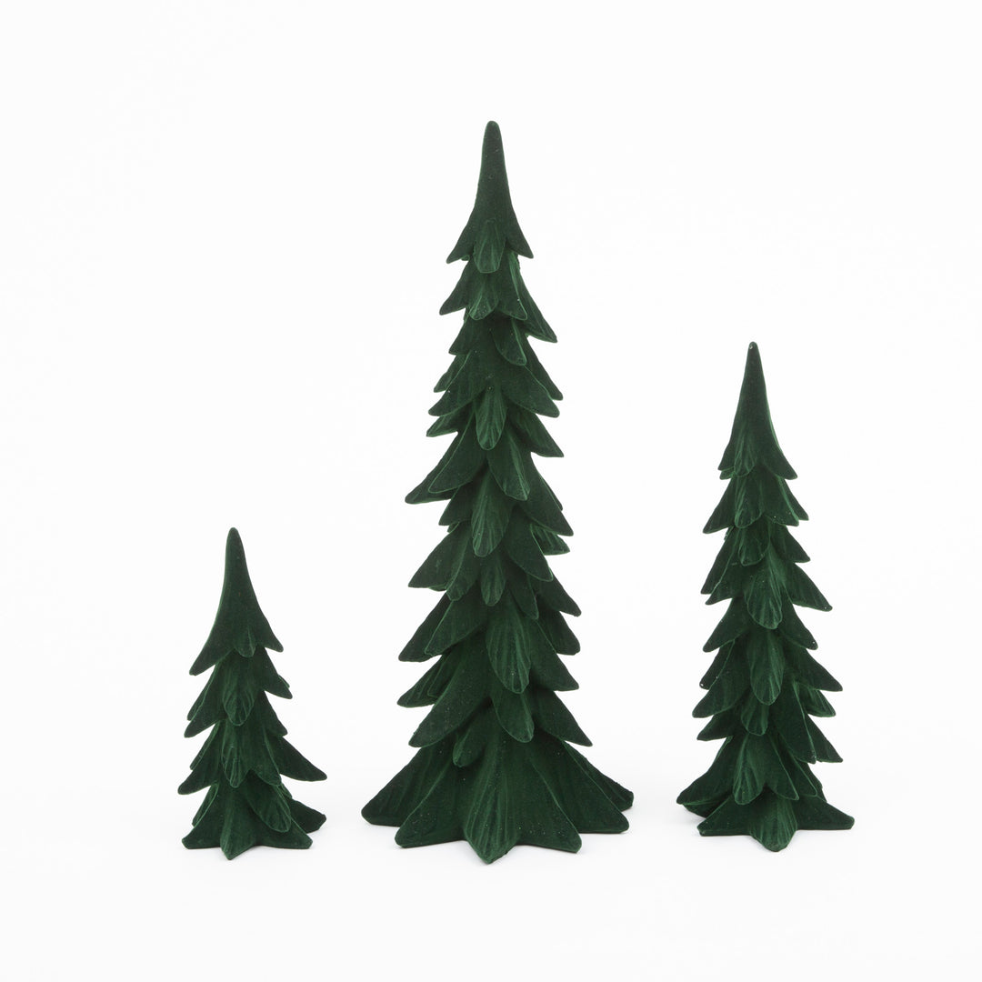 Resin Flocked Holiday Tree
