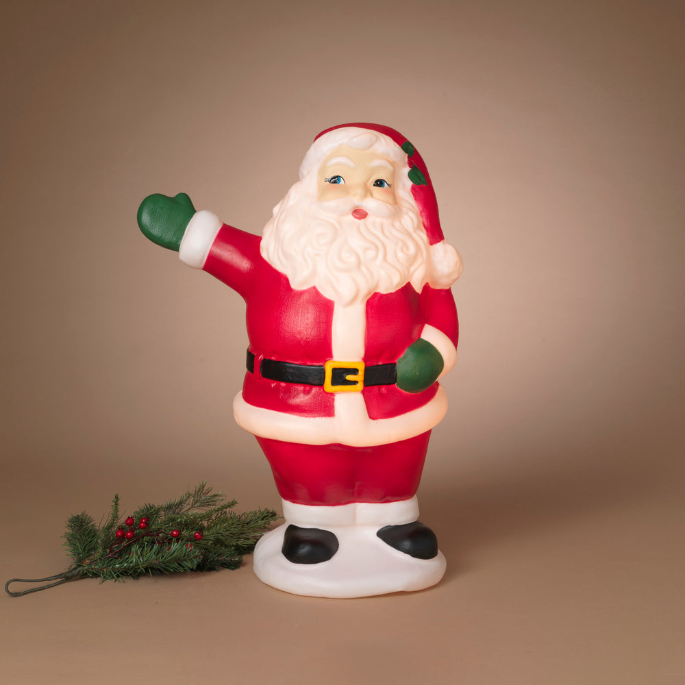 Lighted Blow Mold Santa