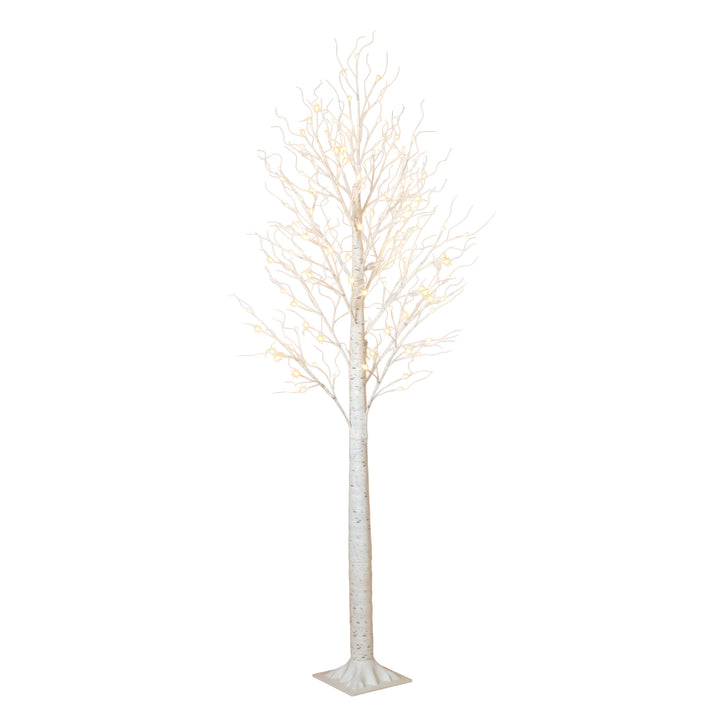 Electric Lighted Birch Tree 6 Feet