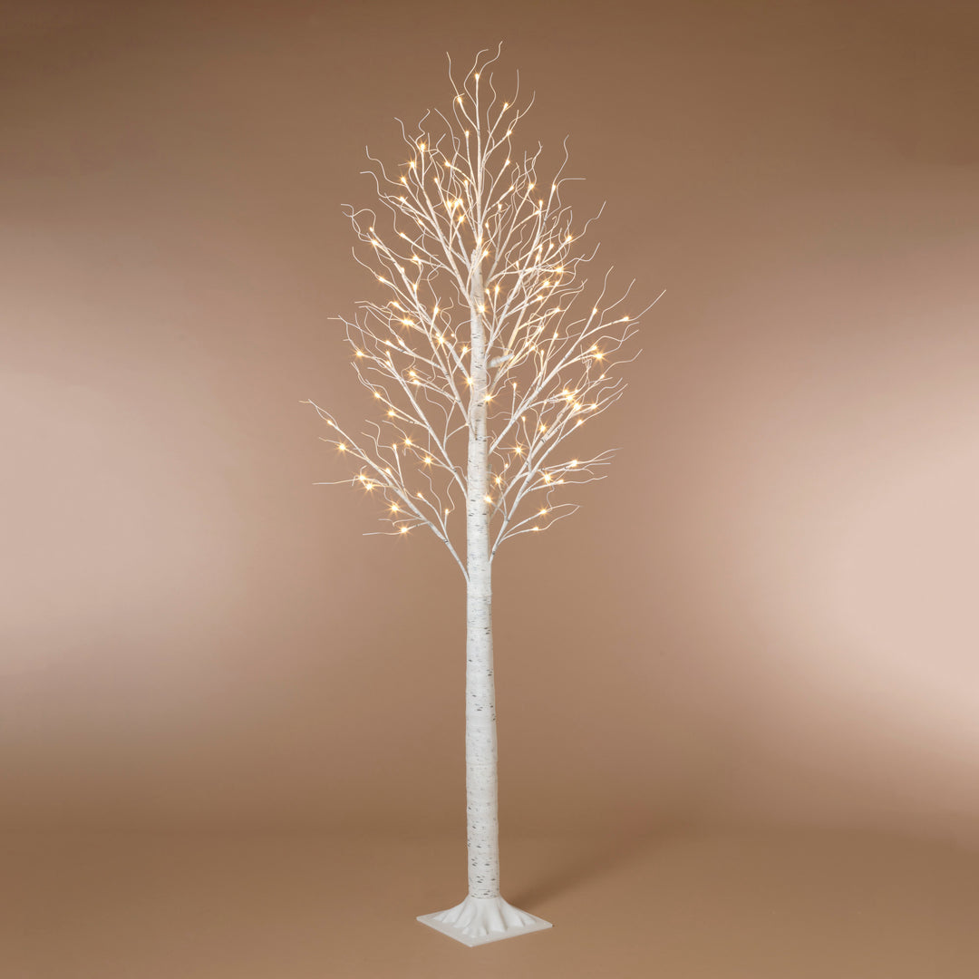 Electric Lighted Birch Tree