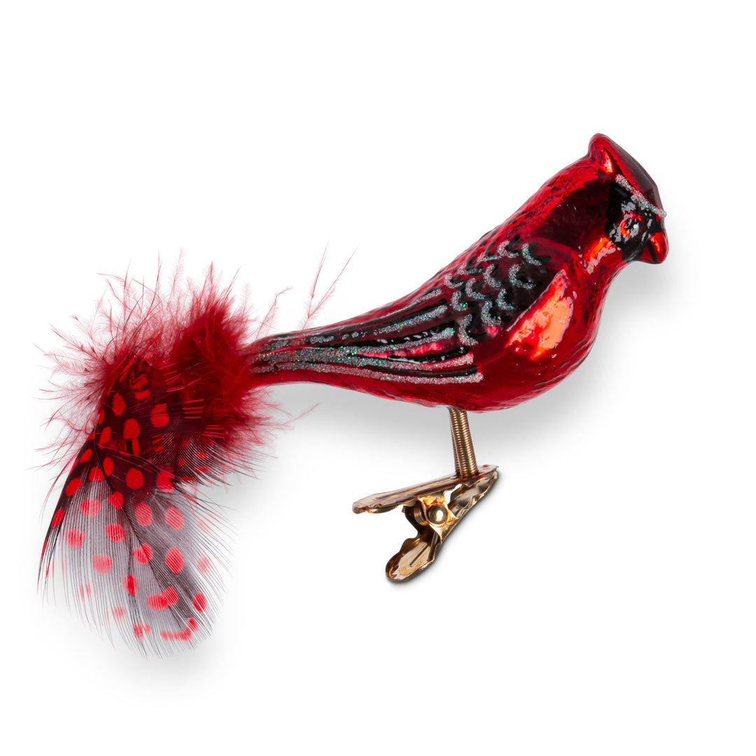 Krebs Cardinal Clip Ornament 2-Piece Set