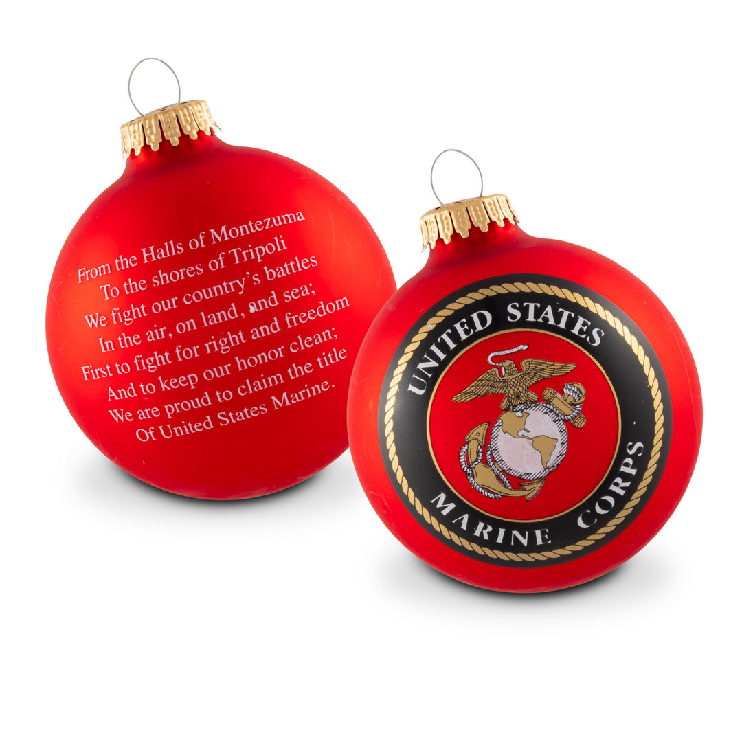 Krebs Marine Corps Ball Ornament