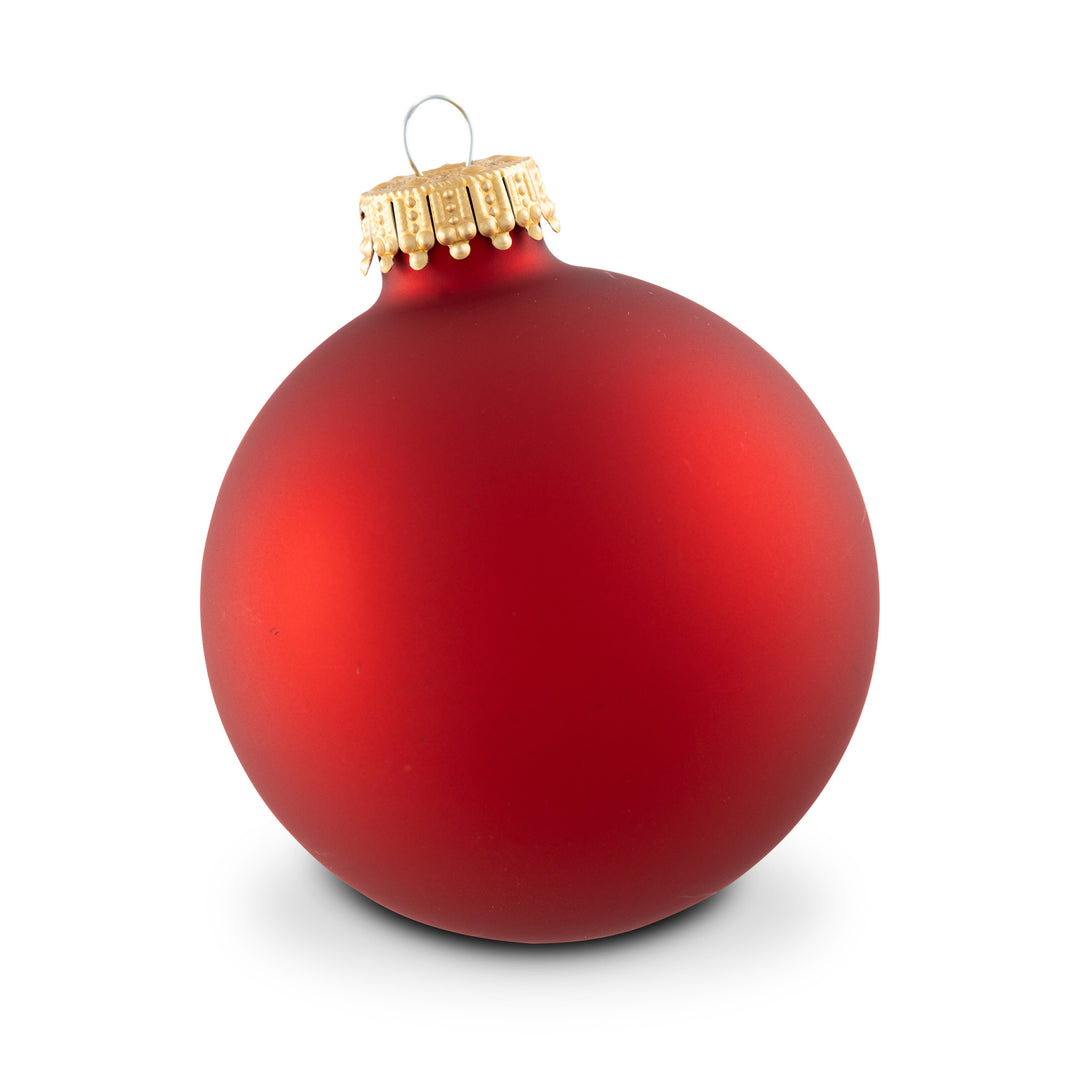 Krebs Flame Red 8-Piece Ornament Set