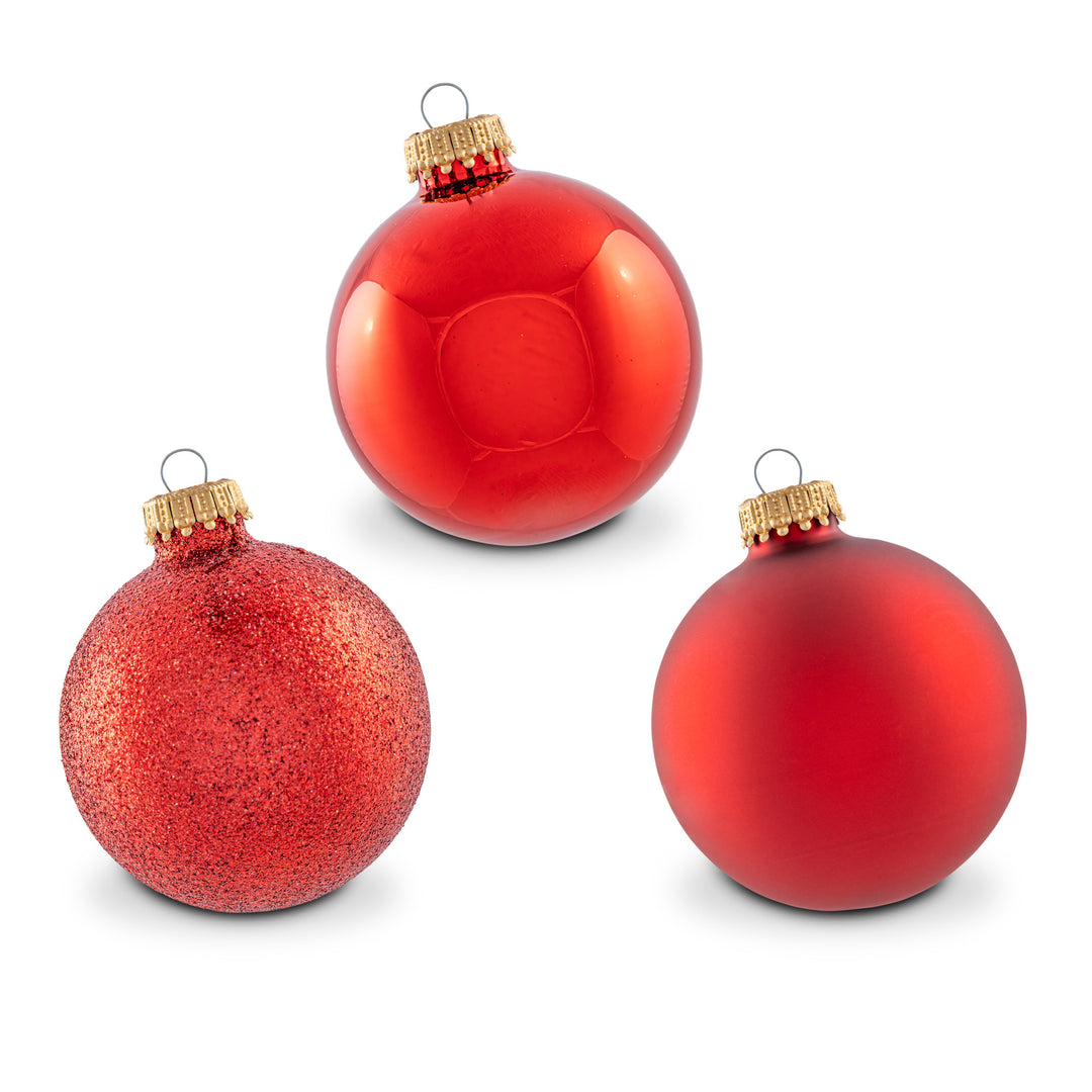 Krebs Red Romance 12-Piece Ornament Set