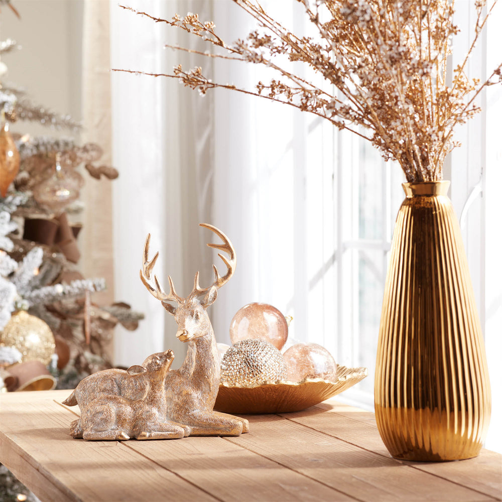 Deer & Fawn Table Top Figurine