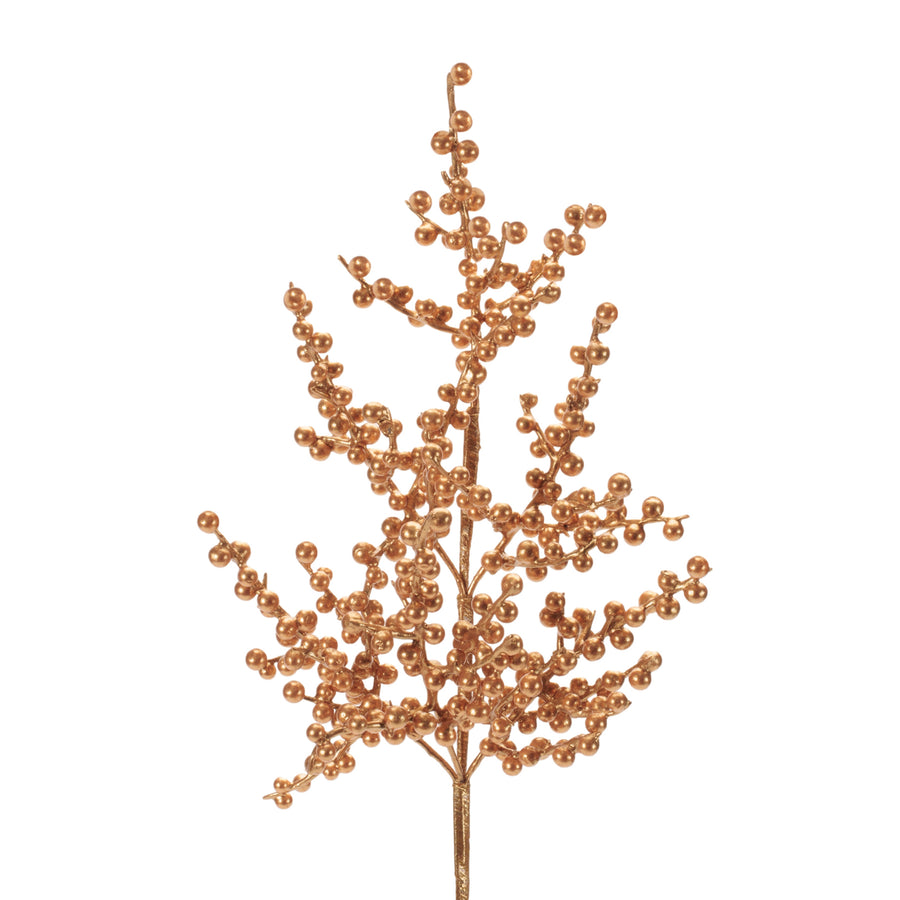 Metallic Copper Foam Berry Spray