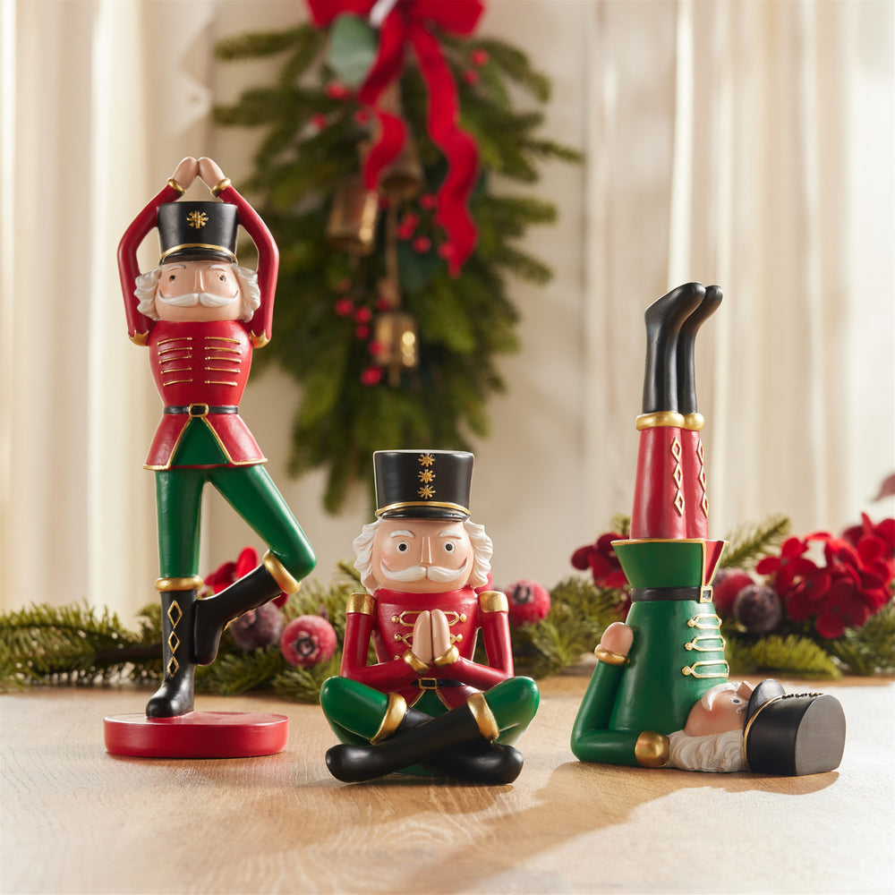 Yoga Nutcracker Figurine