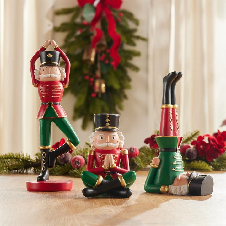 Yoga Nutcracker Figurine