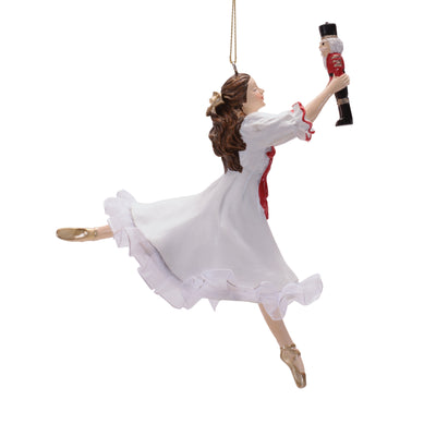 Ballerina with Nutcracker Ornament