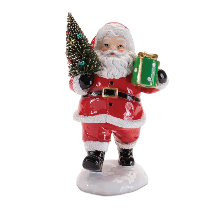 Table Top Santa with Sisal Tree