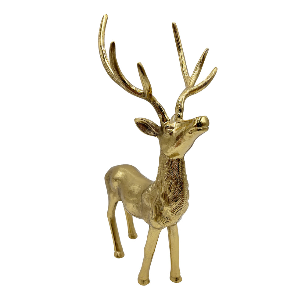 Gold Aluminum Reindeer