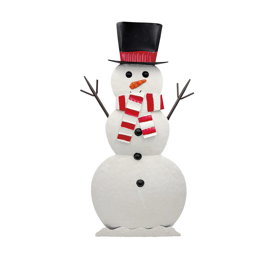 Textured Snowman on Base