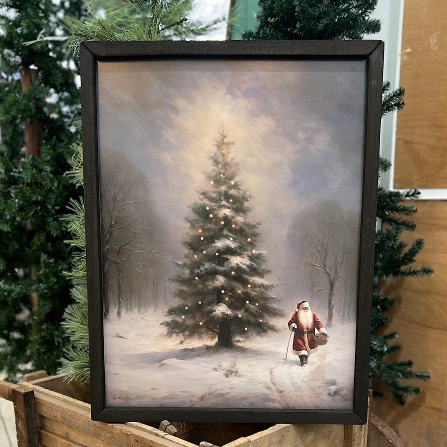 Santa's Arrival Wall Art