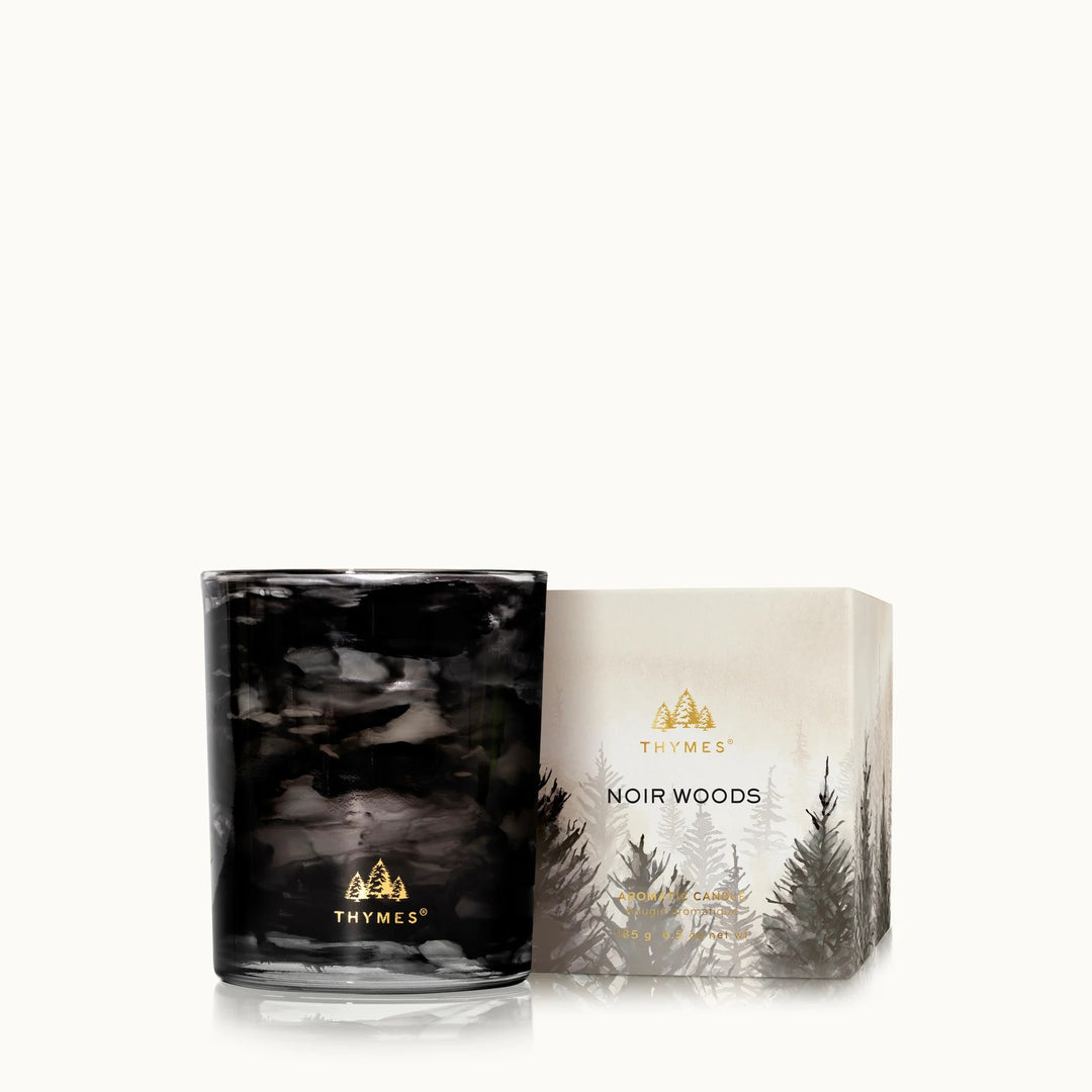 Thymes Noir Woods Candle 1-Wick, 6.5 Ounces