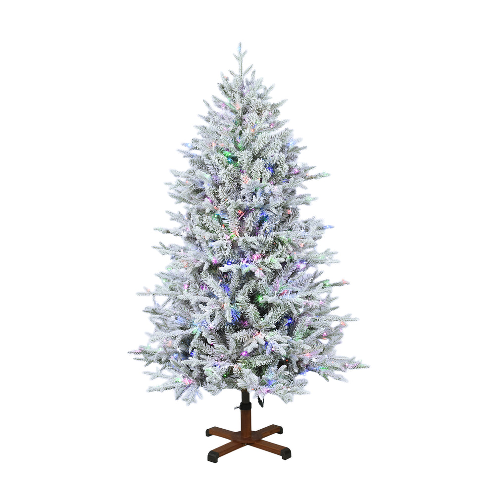 Nordic Flocked Fir Life-Like Artificial Christmas Tree