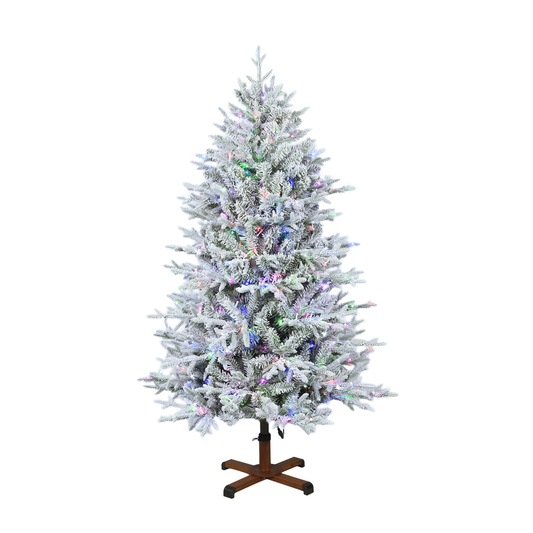 Nordic Flocked Fir Life-Like Artificial Christmas Tree