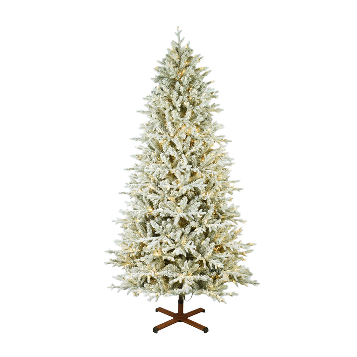 Nordic Flocked Fir Life-Like Artificial Christmas Tree 7.5 Feet