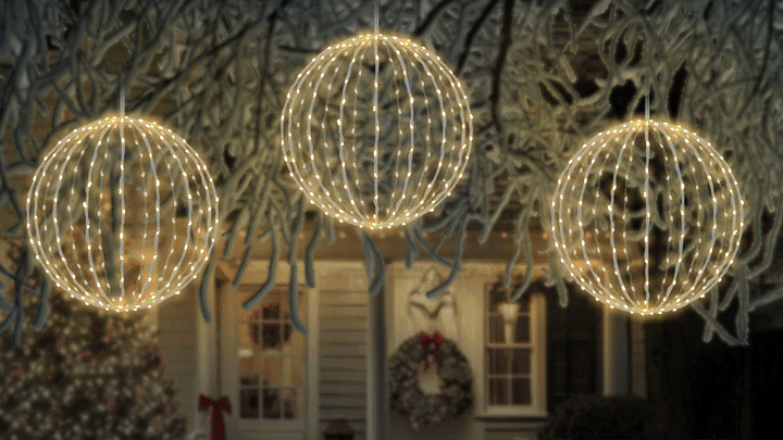 Spherical LED Light Display