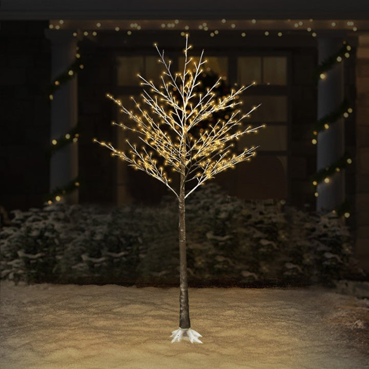 Frosted Twig Tree LED Light Display