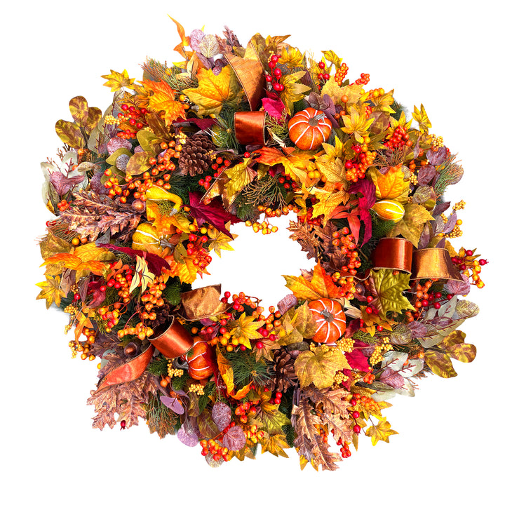 Gasper Deluxe Fall Collection 42" Wreath Unlit