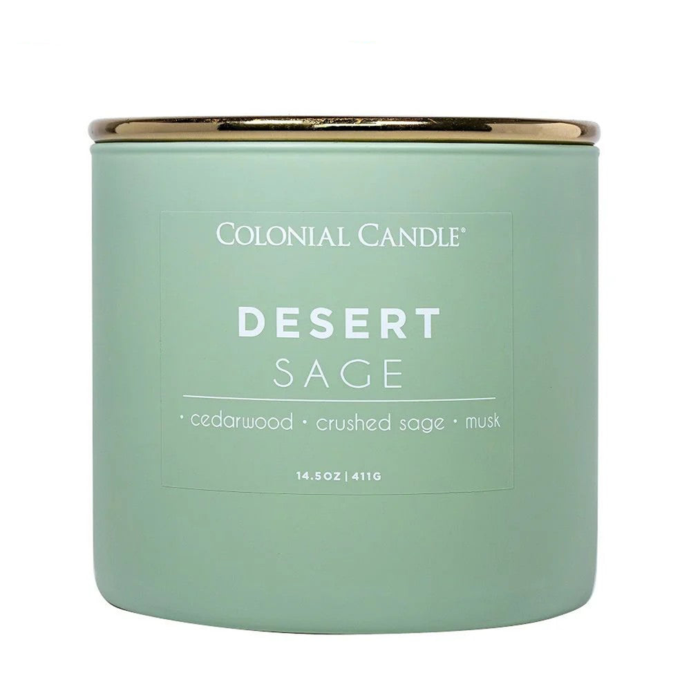Desert Sage Pop of Color Candle, 14.5oz