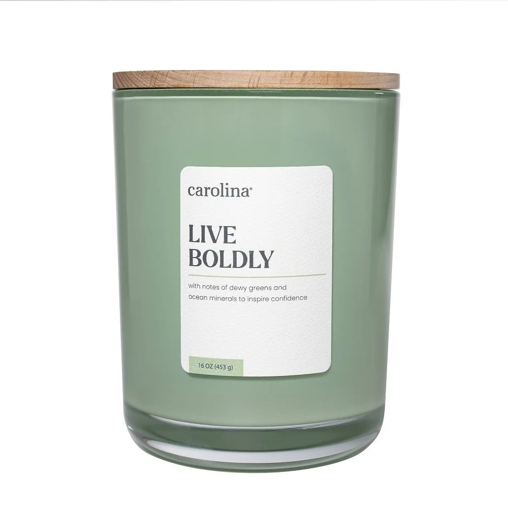 Live Boldly Candle, 16oz