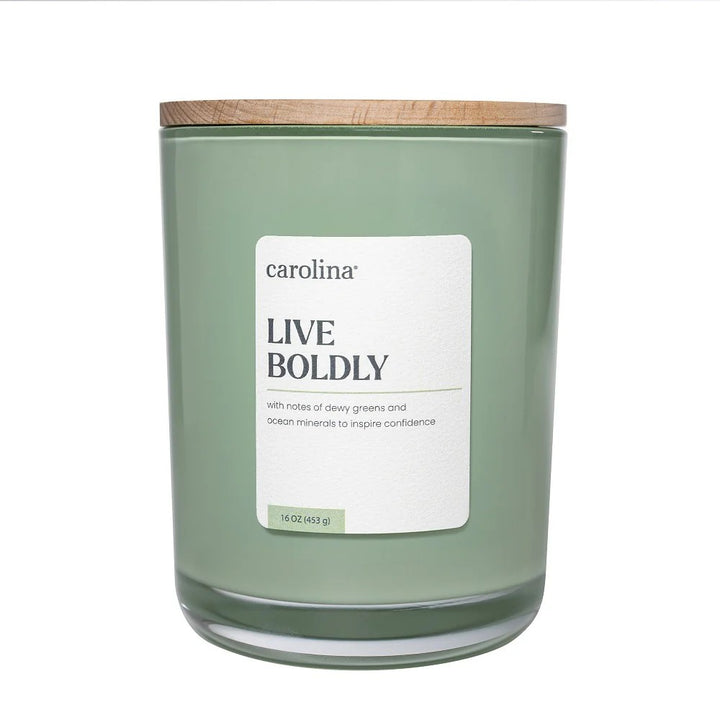 Live Boldly Candle, 16oz