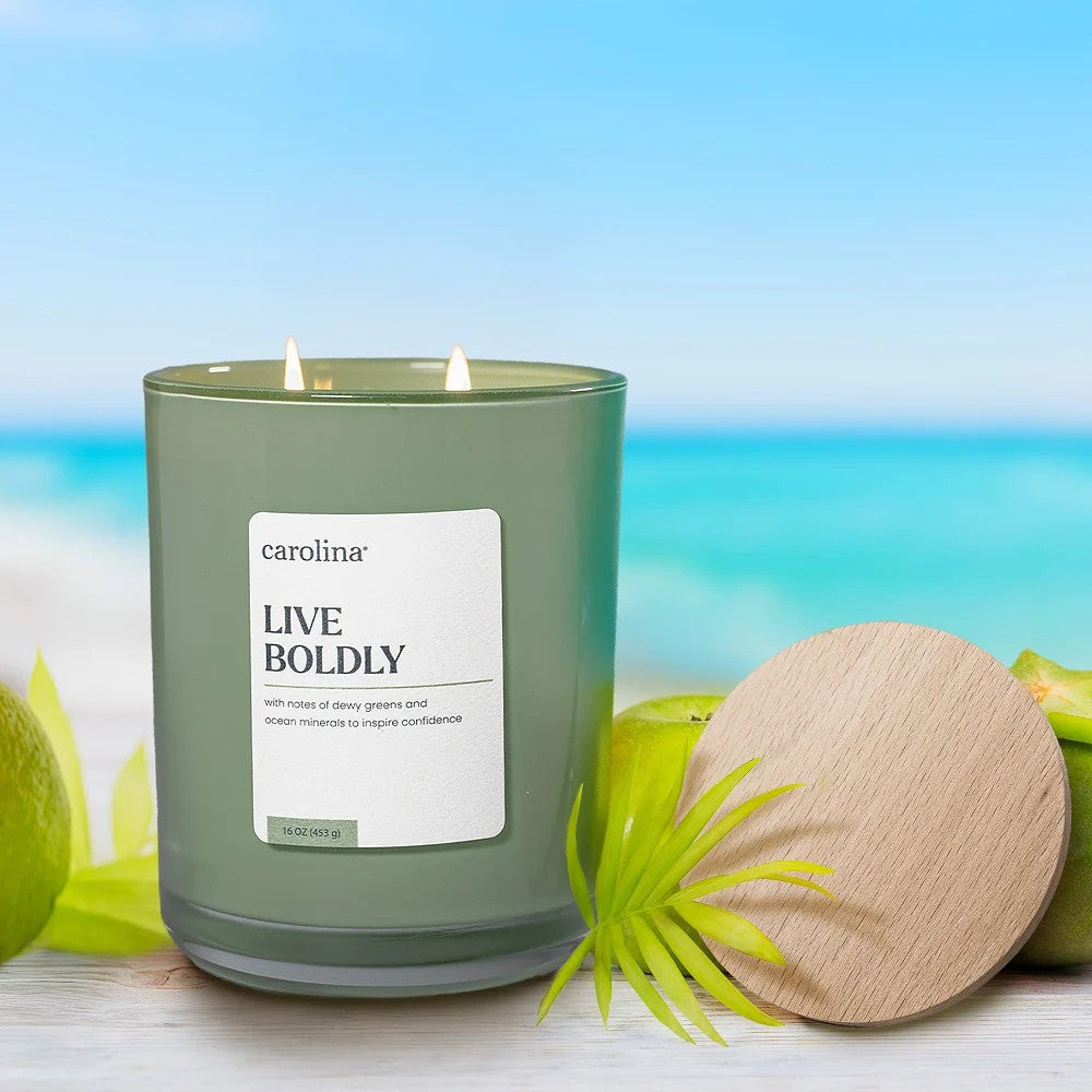 Live Boldly Candle, 16oz