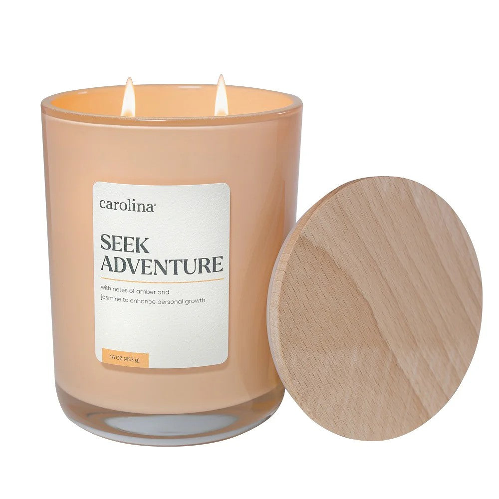 Seek Adventure Candle, 16oz