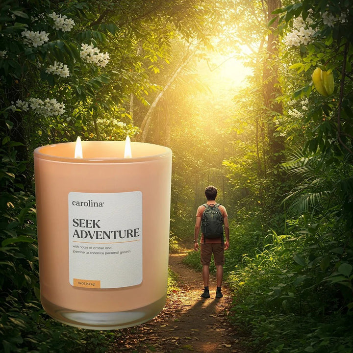 Seek Adventure Candle, 16oz